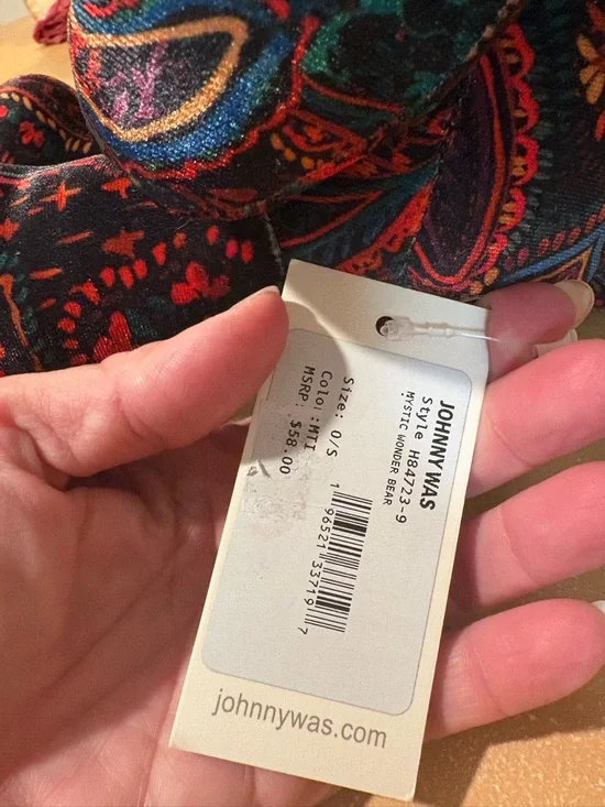 Johnny Was Mystic Wonder Bear NWT! - Picture 6 of 6